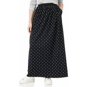 NEW PEOPLE TREE maliah leah print skirt in black